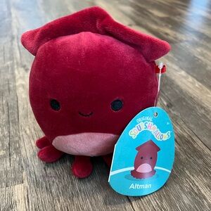 Squishmallows Red Altman Stuffed Animal